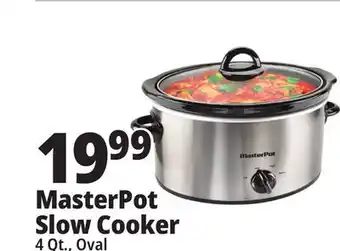 Ocean State Job Lot Masterpot slow cooker, 4 qt offer