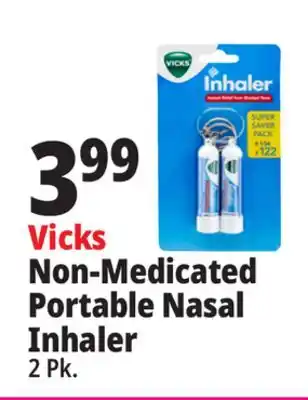 Ocean State Job Lot Vicks non-medicated portable nasal inhaler offer