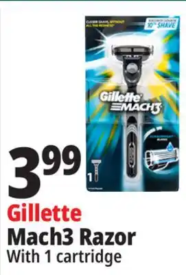 Ocean State Job Lot Gillette mach3 razor offer