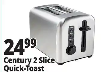 Ocean State Job Lot Century 2 slice quick-toast offer