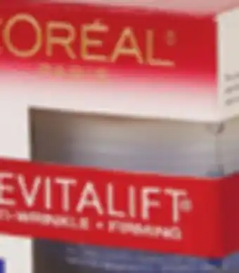 Ocean State Job Lot L'oreal revitalift anti-wrinkle + firming face/neck contour cream, 1.7 oz offer
