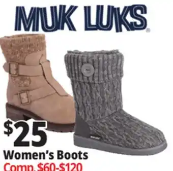 Ocean State Job Lot Women's boots offer