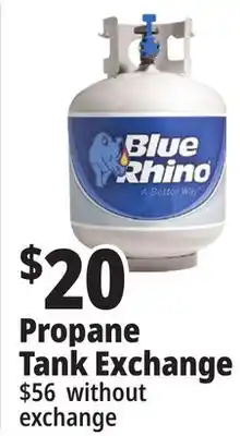 Ocean State Job Lot Propane tank exchange offer