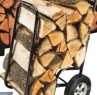 Ocean State Job Lot Heavy-duty firewood carrier with cover offer