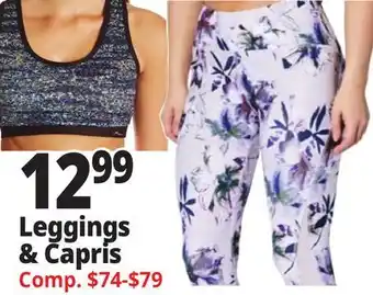 Ocean State Job Lot Leggings & capris offer