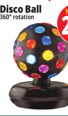 Ocean State Job Lot Disco ball offer