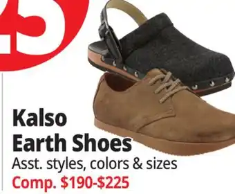 Ocean State Job Lot Kalso earth shoes offer