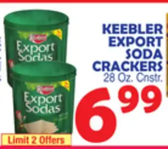 Bravo Supermarkets Keebler export soda crackers offer