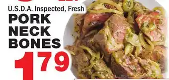 Bravo Supermarkets Pork neck bones offer