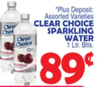 Bravo Supermarkets Clear choice sparkling water offer