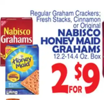 Bravo Supermarkets Nabisco honey maid grahams offer