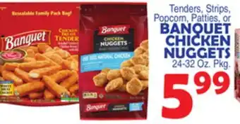 Bravo Supermarkets Banquet chicken nuggets offer