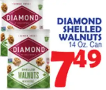 Bravo Supermarkets Diamond shelled walnuts offer