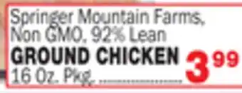 Bravo Supermarkets Ground chicken offer