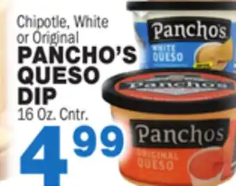 Bravo Supermarkets Pancho's queso dip offer
