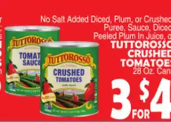 Bravo Supermarkets Tuttorosso crushed tomatoes offer