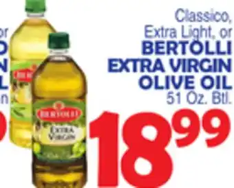 Bravo Supermarkets Bertolli extra virgin olive oil offer