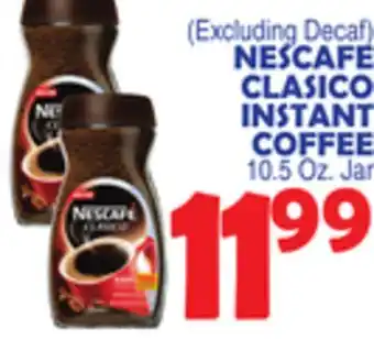 Bravo Supermarkets Nescafe clasico instant coffee offer