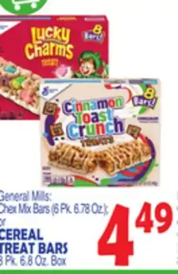 Bravo Supermarkets General mills cereal treat bars offer