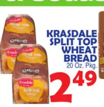Bravo Supermarkets Krasdale split top wheat bread offer