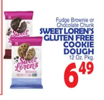 Bravo Supermarkets Sweet loren's gluten free cookie dough offer