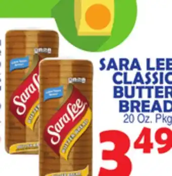 Bravo Supermarkets Sara lee classic butter bread offer