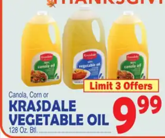 Bravo Supermarkets Krasdale vegetable oil offer