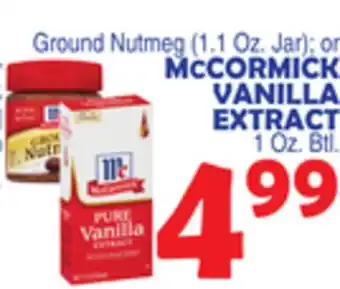Bravo Supermarkets Cormick vanilla extract offer