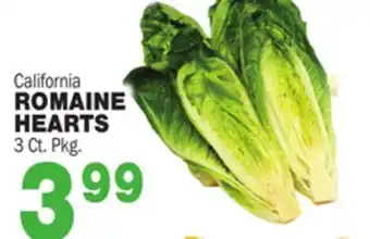 Bravo Supermarkets Romaine hearts offer