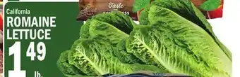 C Town Romaine lettuce offer