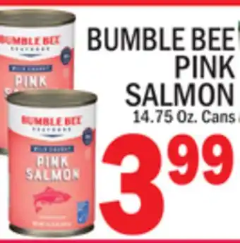 C Town Bumble bee pink salmon offer
