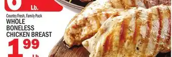 C Town Whole boneless chicken breast offer