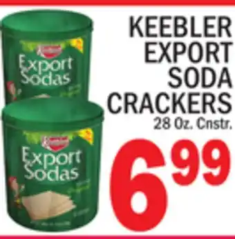 C Town Keebler export soda crackers offer