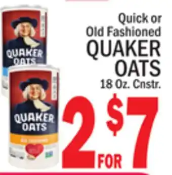 C Town Quaker oats offer