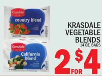 C Town Krasdale vegetable blends offer