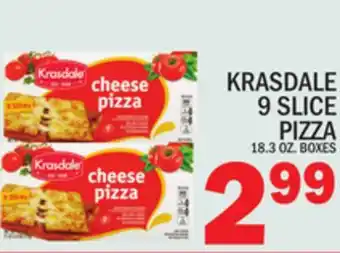 C Town Krasdale 9 slice pizza offer