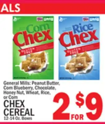 C Town Chex cereal offer