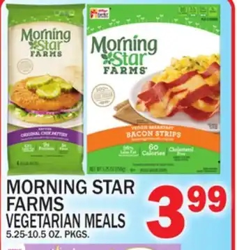 C Town Morning star farms vegetarian meals offer