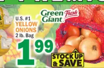 C Town Yellow onions offer