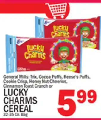 C Town Lucky charms cereal offer