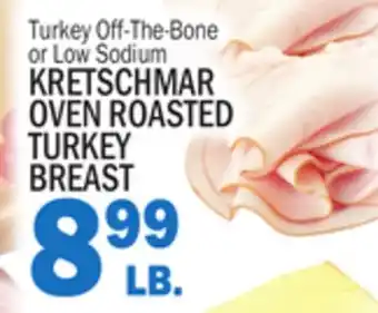 C Town Kretschmar oven roasted turkey breast offer