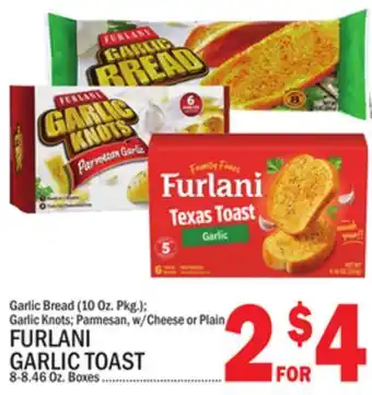C Town Furlani garlic toast 8-8.46 oz. boxes offer