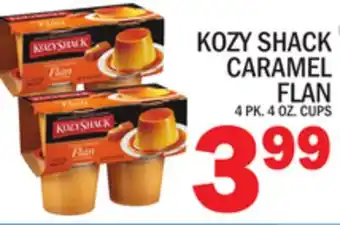 C Town Kozy shack caramel flan offer