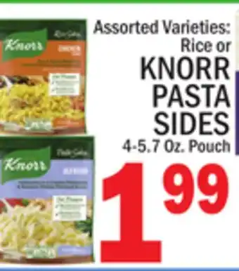 C Town Knorr pasta sides offer