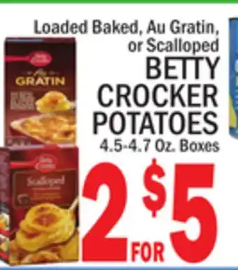 C Town Betty crocker potatoes offer