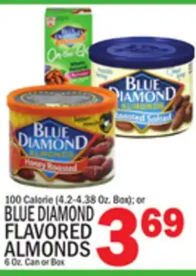 C Town Blue diamond flavored almonds 6 oz. can offer