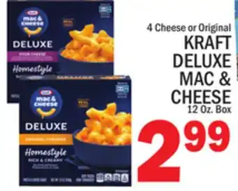 C Town Kraft deluxe mac & cheese offer