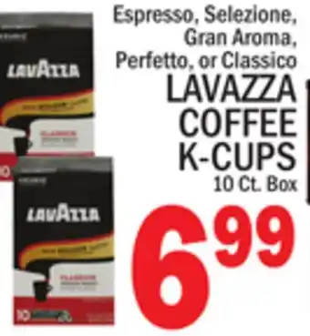 C Town Lavazza coffee k-cups offer