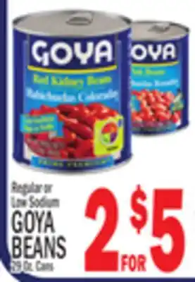 C Town Goya beans offer