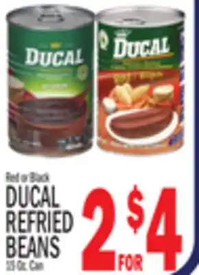 C Town Ducal refried beans offer